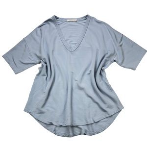 Rag & Bone Oversized V neck short sleeve top, S
